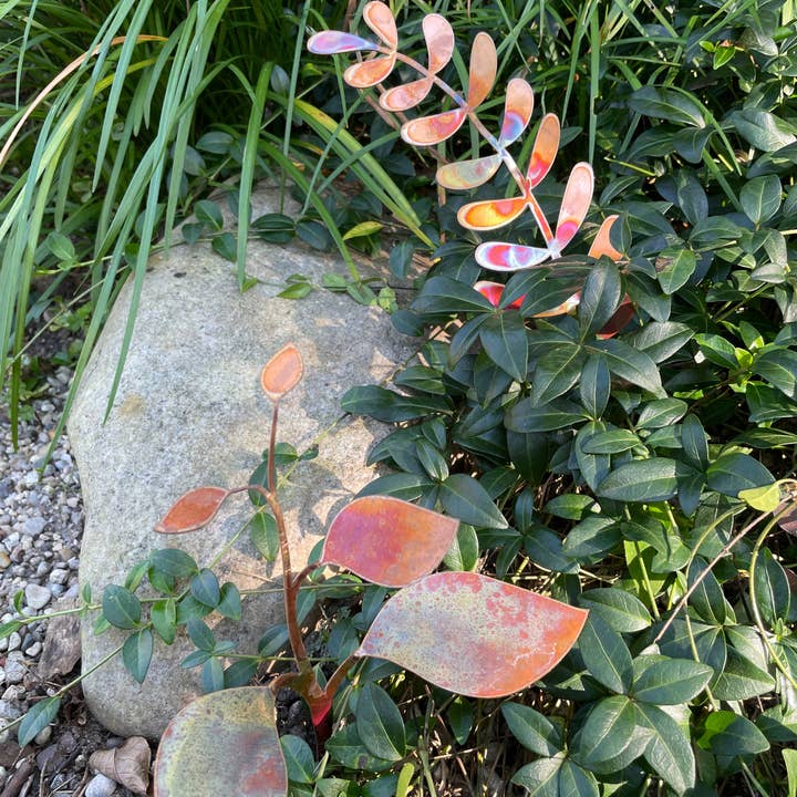Clever Goods by Annabelle Noel Designs - Wholesale Garden/Lawn Stake - New lower price - Copper Leaves4