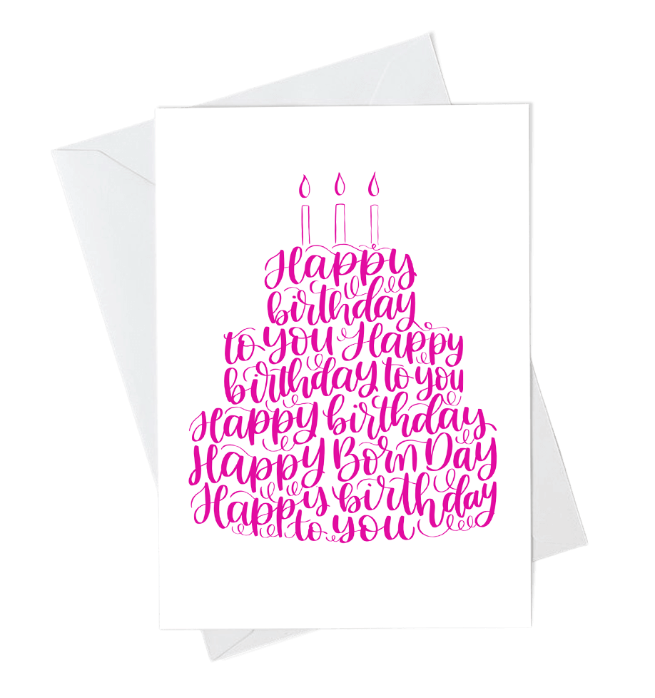 Junebug Ink - Wholesale Birthday Card - Happy Born Day6