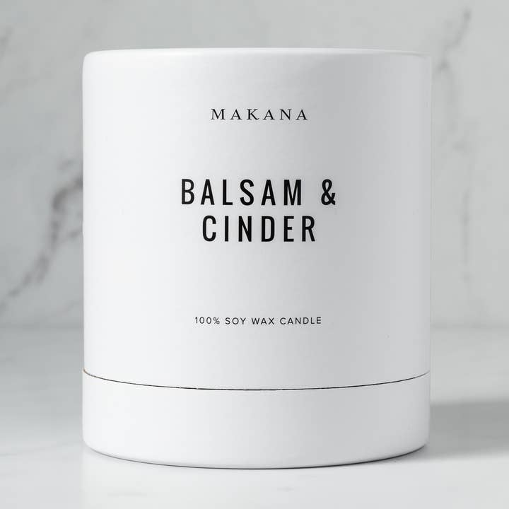 Balsam & Cinder - Classic Candle 12 oz (Seasonal) *NEW SIZE* for wholesale by Makana