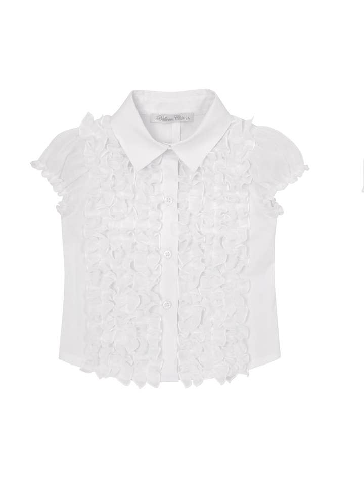 Camicia bianca per la vendita all'ingrosso da parte di Balloon Chic