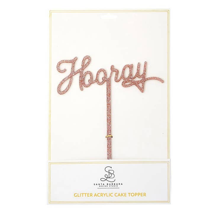 Santa Barbara Design Studio by Creative Brands - Wholesale Cake/Cupcake Topper - Acrylic Cake Topper - Hooray1
