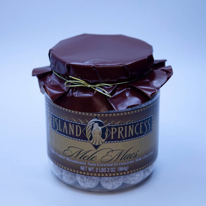 Mele Macs 34oz/6 Jar for wholesale by Hawaiian King Candies