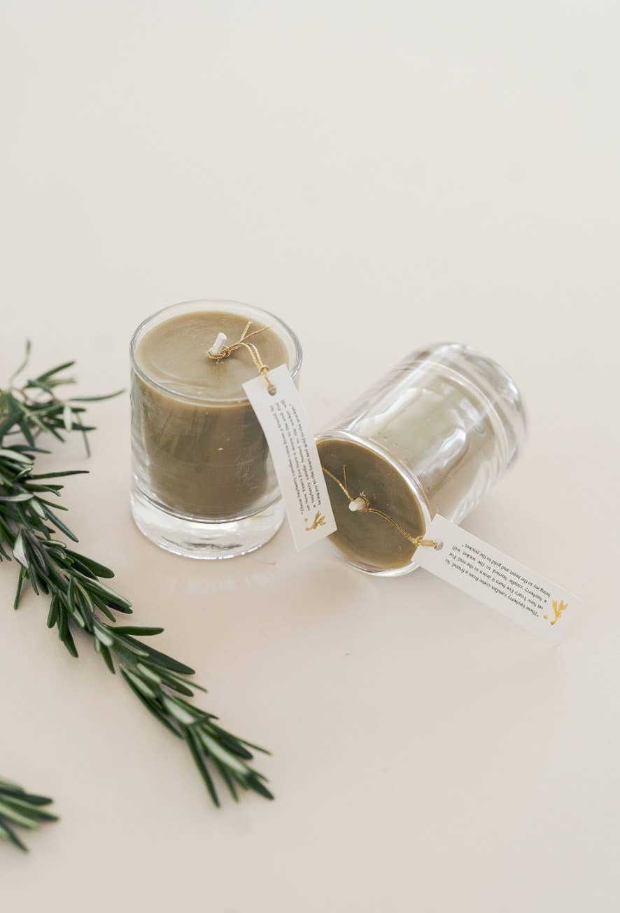 Mo&Co Home - Wholesale Jar/Filled Candle - Limited Edition! Hand-poured Bayberry Votive Candles