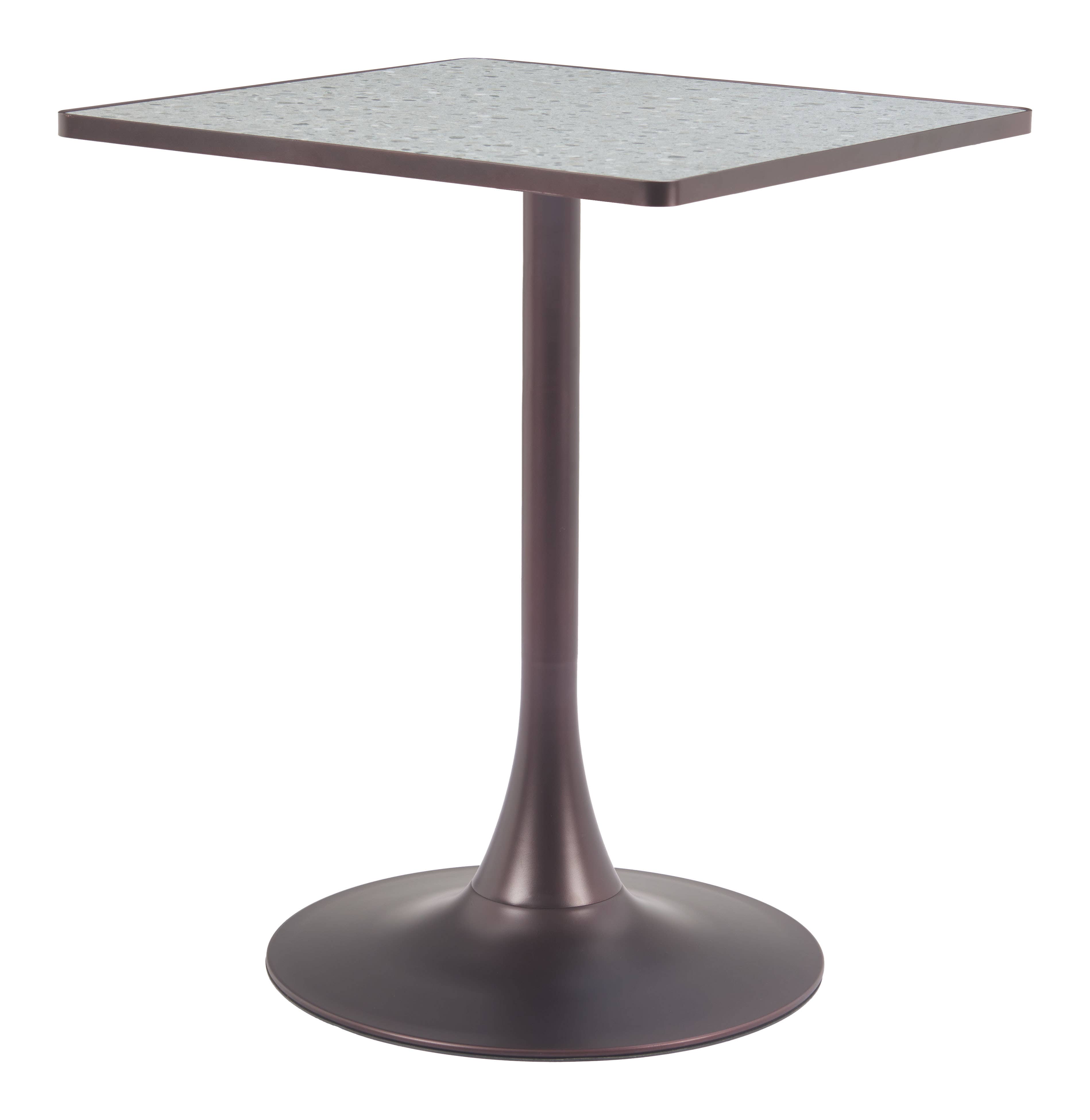 Zuo Modern - Wholesale Side Table - Spot Bistro Table Gray & Bronze