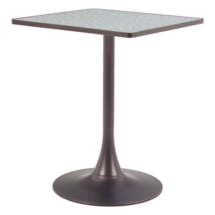 Zuo Modern - Wholesale Side Table - Spot Bistro Table Gray & Bronze0