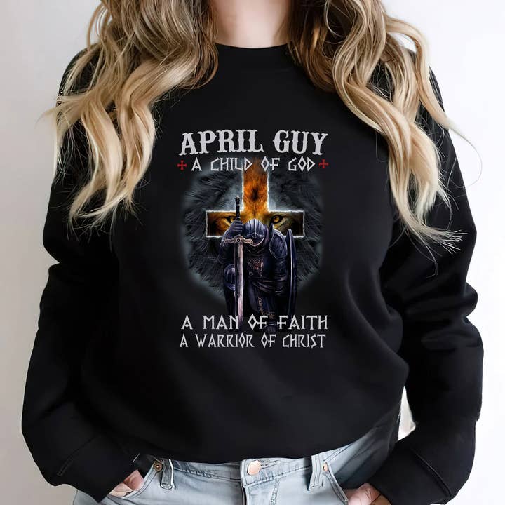 Christian April Guy Sweatshirt, Christian April Guy Shirt for wholesale by EagleAceApparel