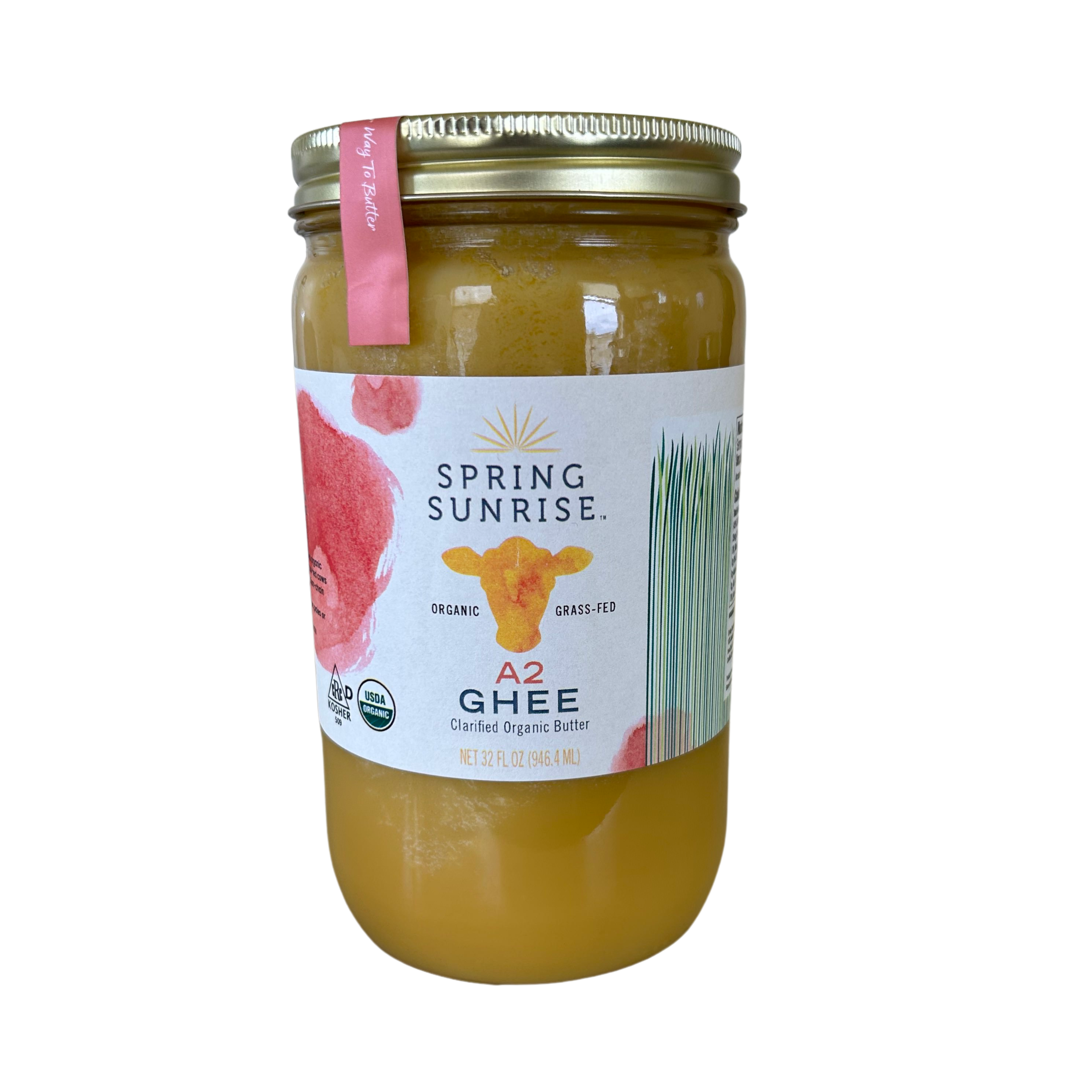 Spring Sunrise Natural Foods - Vendita all'ingrosso Olio da cucina - Ghee biologico A2/A21