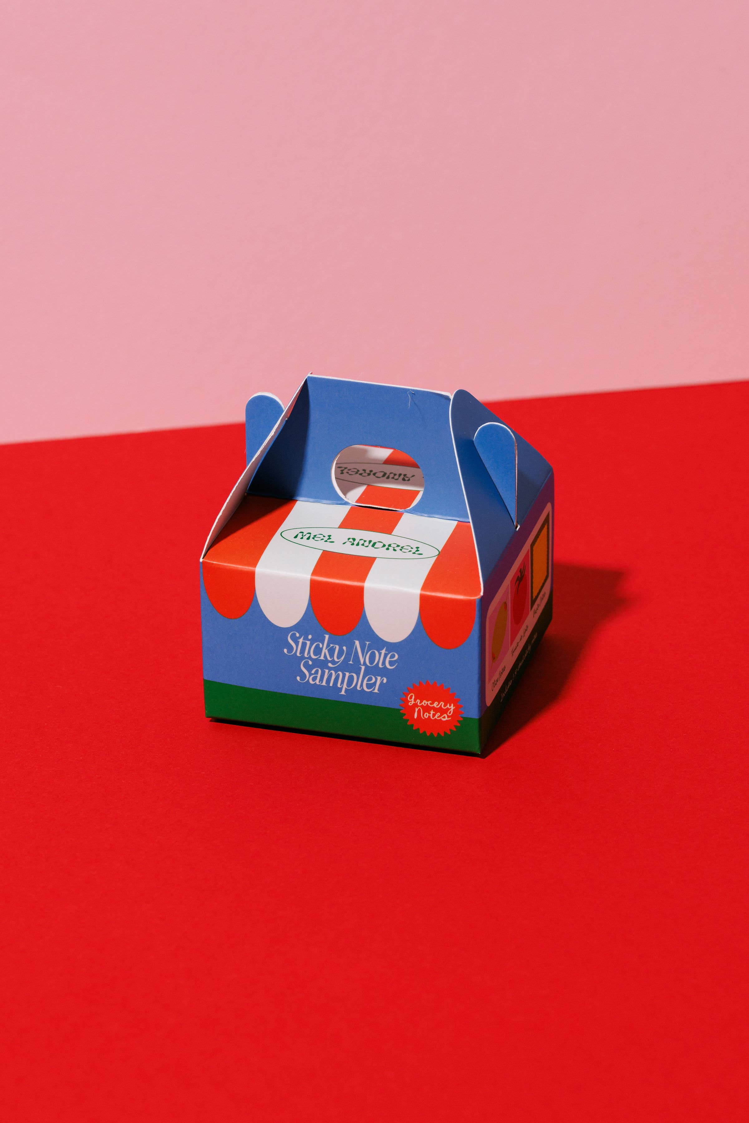 Mel Andrel - Wholesale Sticky Notes - Sticky Note Sampler 3-pack - Grocery Notes