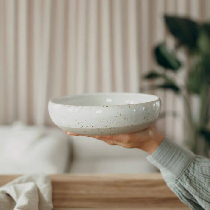 djup tallrik vit för wholesale av Töpferei am Wald