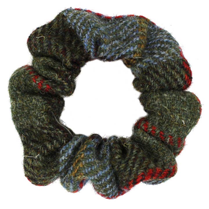 Assorted ZH276 Harris Tweed Scrunchie for wholesale on Faire