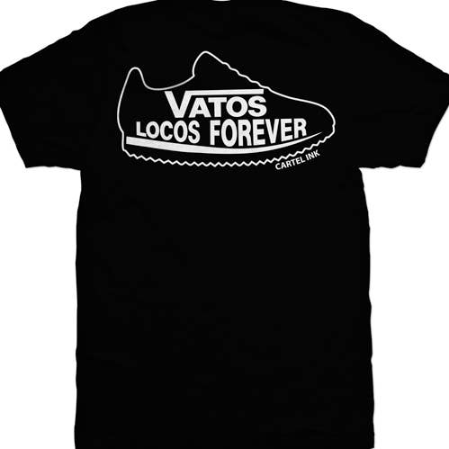 5957-Vatos Locos Forever Men's Graphic T-Shirt for wholesale by Cartel Ink