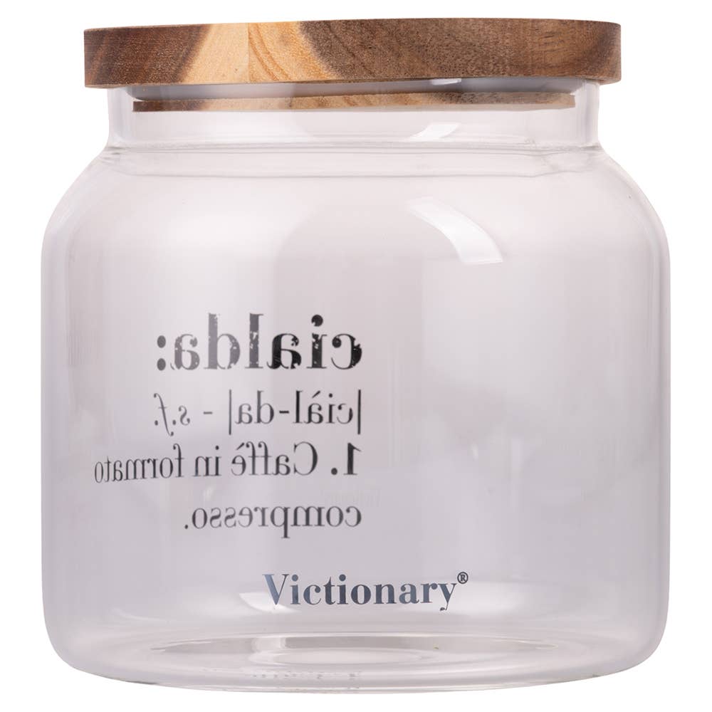 VdE Tivoli 1996 – wholesale Burkar – Victionary burk i härdat glas med lock av akaciaträ, 1,9 L2