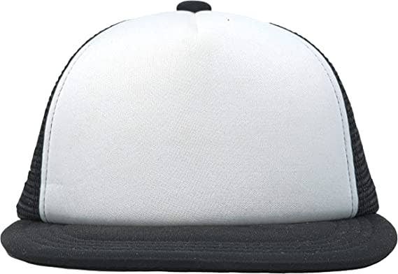 Funky Junque – Engroshandel Hue - Børn – Børn/Todd/Spædbarn Flad Brim Hat - Sort/Hvid2