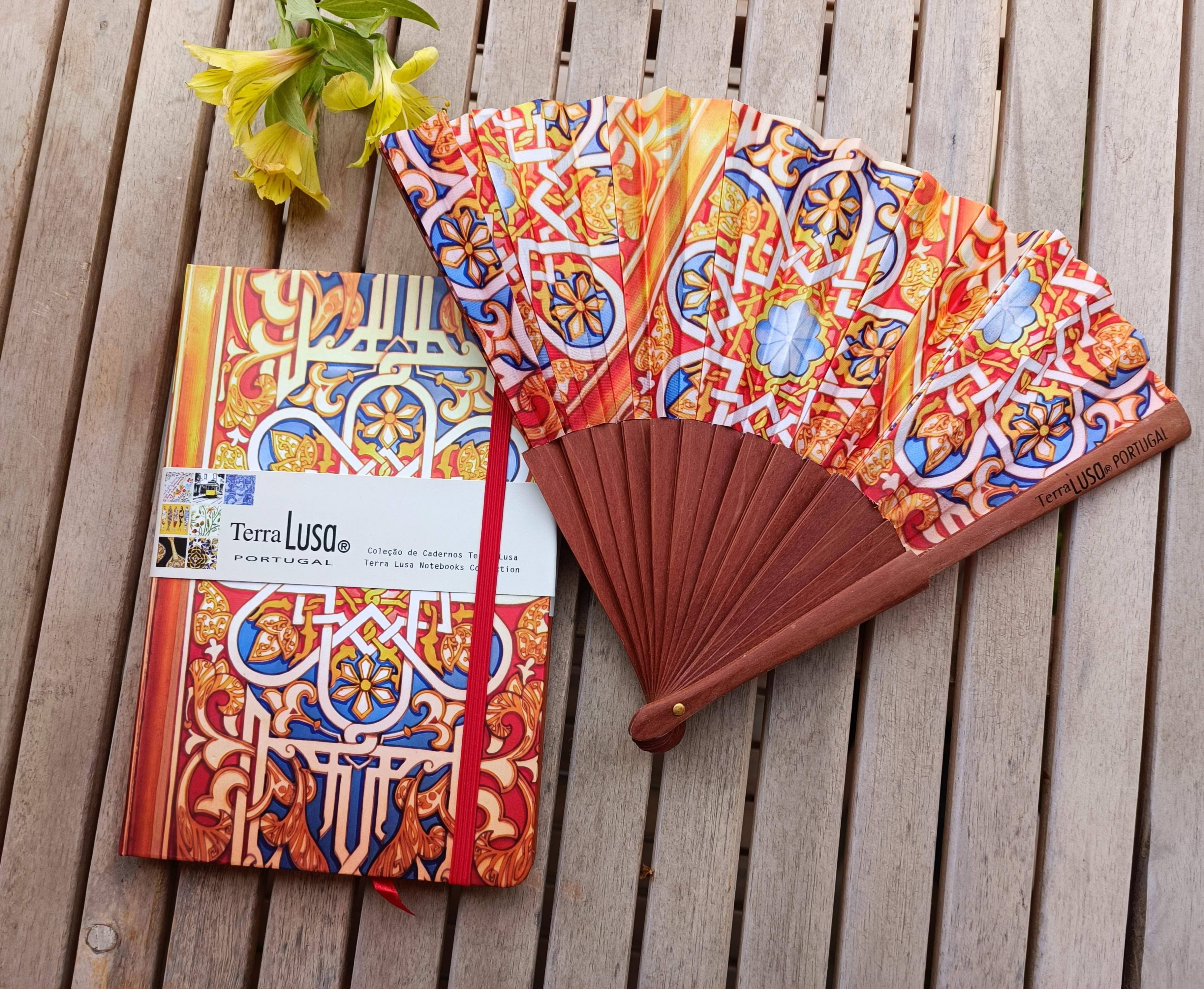 Terra Lusa – Großhandel Notizbücher – Terra Lusa Notizbuch mit Glasfenstermotiv4