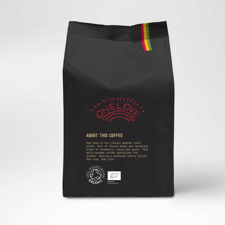 MCEU Limited - Vendita all'ingrosso Caffè in grani - Marley Coffee One Love Caffè tostato medio biologico, dalla famiglia di Bob Marley3