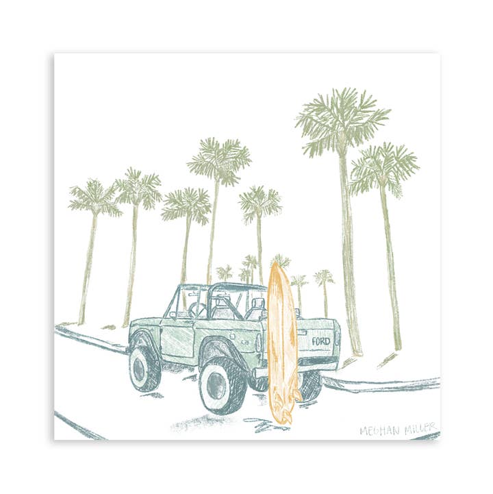 MFMDESIGNS - Wholesale Art Print - SUMMER BRONCO0
