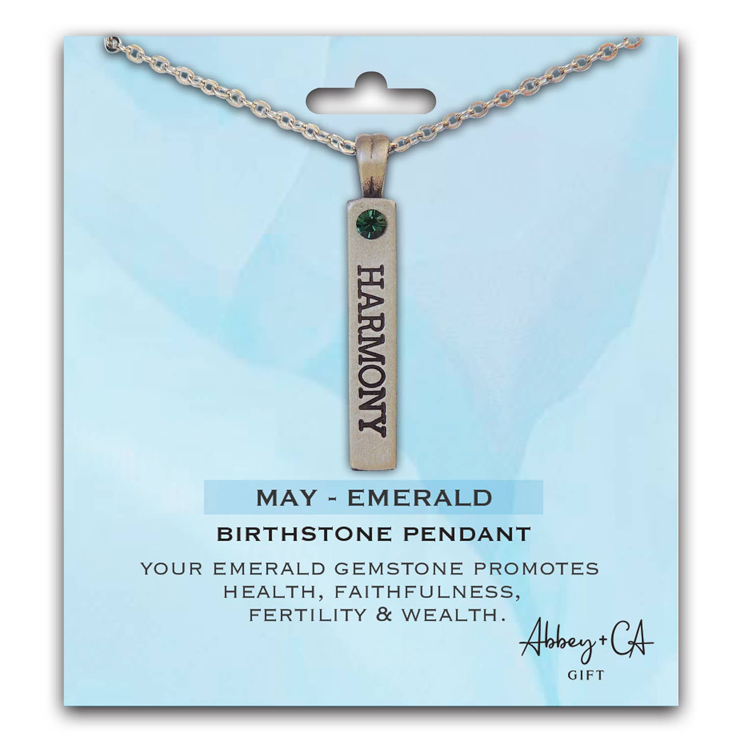 Abbey + CA Gift - Wholesale Pendant/Charm Necklace - Birthstone Pendant Necklace4