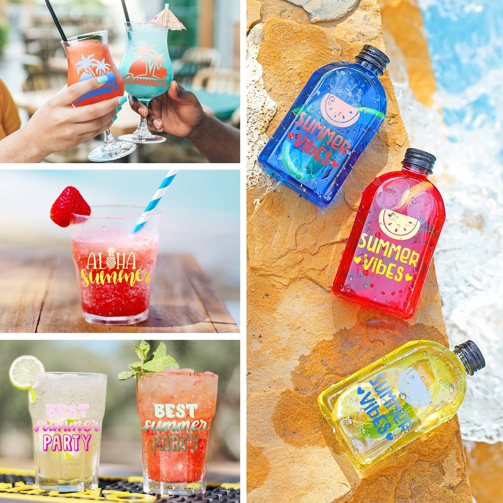 Crafting with CT - Wholesale Craft Supplies - Clear Cold Color Change vinyl 12x12 sheets5