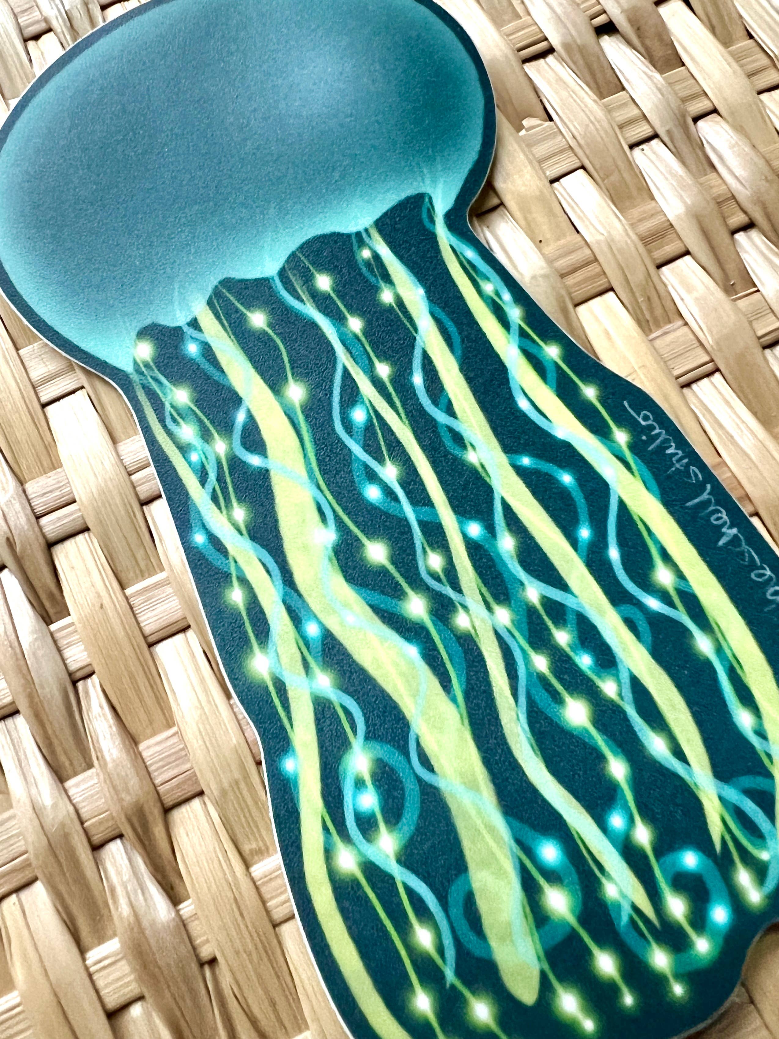 Bramble Schell Studio - Wholesale Sticker - Jellyfish Vinyl Sticker1