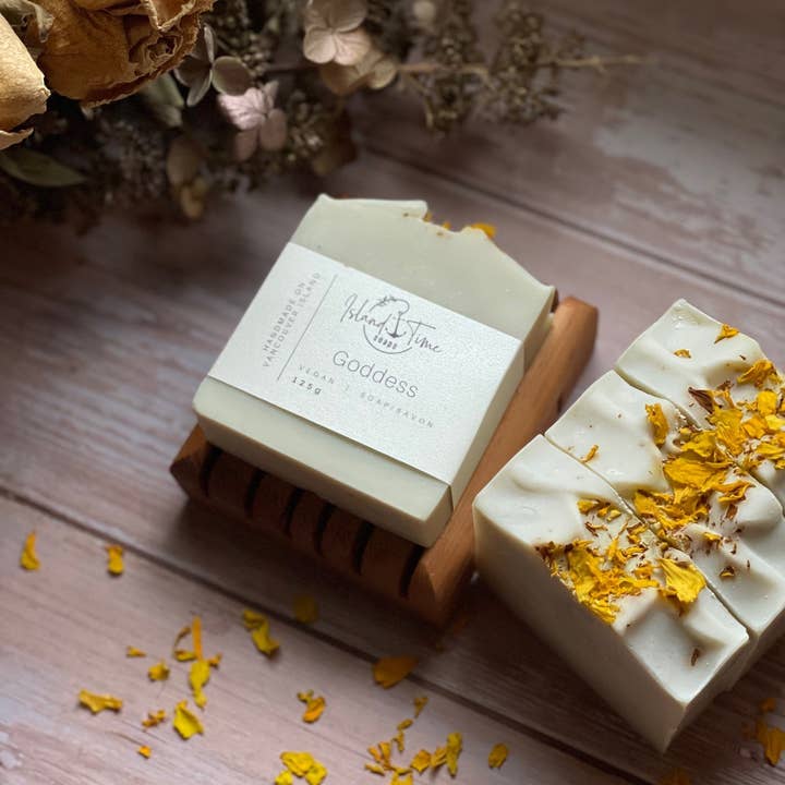 Island Time Soap & Candle - Wholesale Bar Soap - All Natural Goddess Handmade Vegan Artisan Soap Bar 1