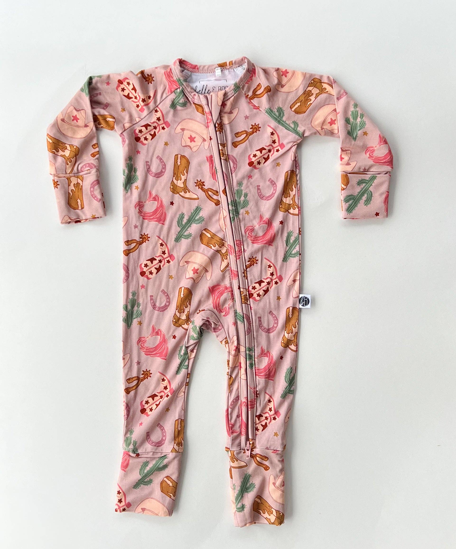 Belle & bros - Wholesale Jumpsuit - Baby - COWGIRL | ZIP ROMPER5