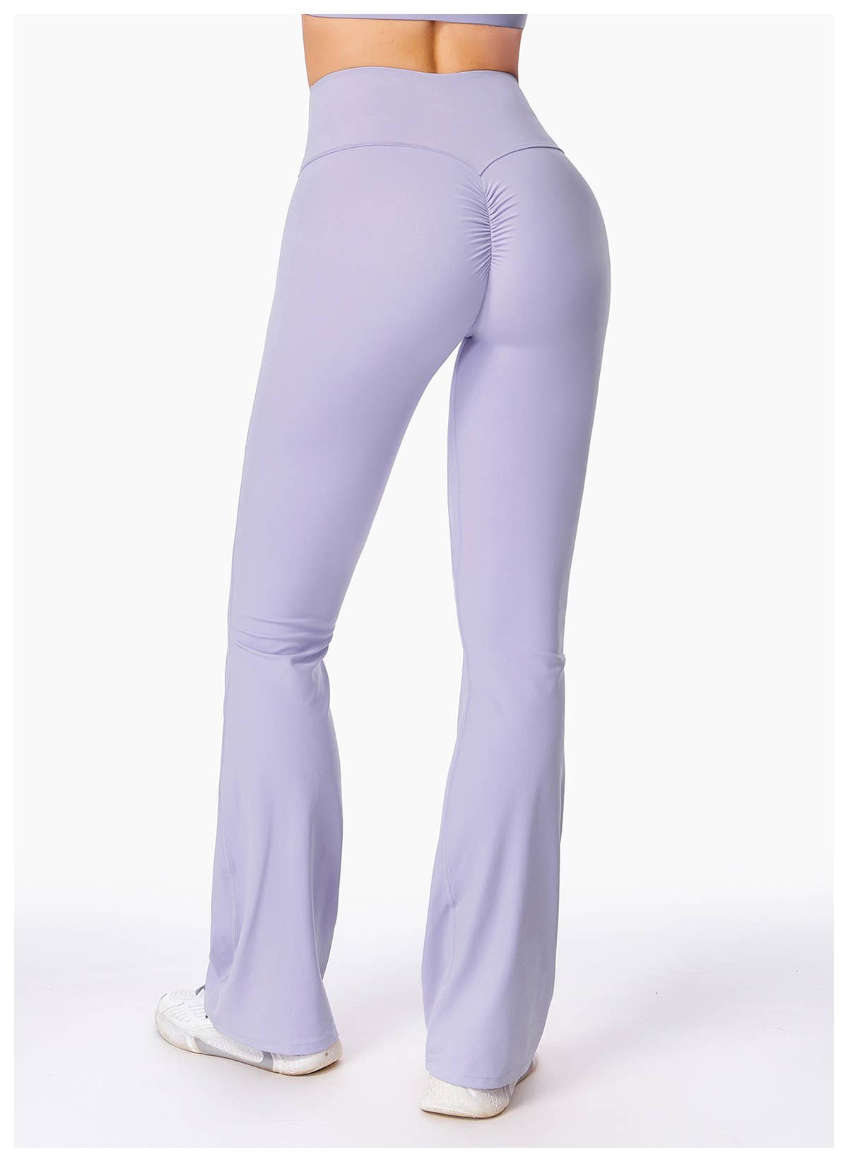 Mantra Active - Wholesale Athletic Pants - Women's - Zoey High-Waisted Scrunch Flare Yoga Pant15