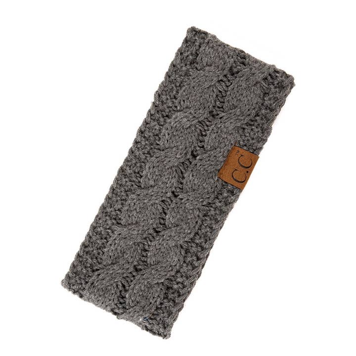Hana - Wholesale Fashion Headband - Women's - C.C Cable Knit Solid Headband10