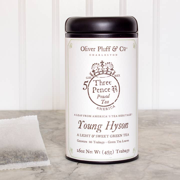 Young Hyson - 20 Teabags in Signature Tea Tin for wholesale by Oliver Pluff & Company