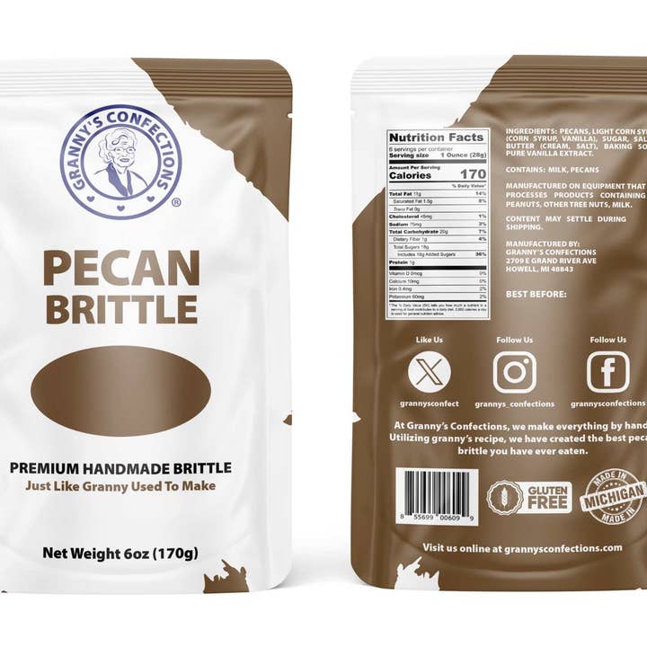 Granny's Confections - Wholesale Brittle - Pecan Brittle by Granny's Confections2