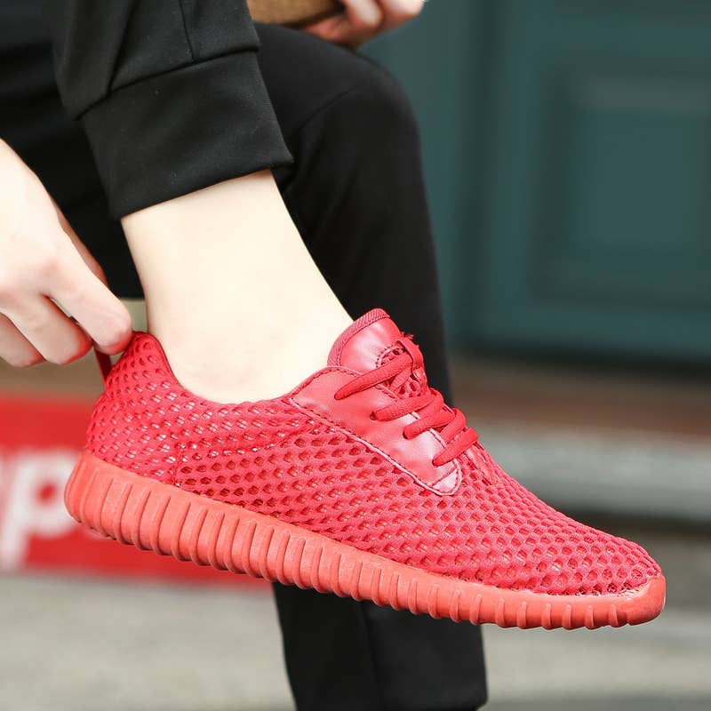 Calseosvic – Engroshandel Lifestylesneakers – Mænd – mænds flade skridsikre travesko jogging sko1