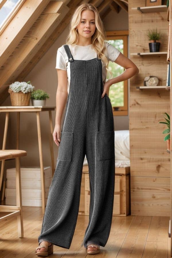 HEIMISH - Wholesale Jumpsuit - Women's - EP6810-10 SLEEVELESS SOLID URBAN RIBBED JUMPSUITS17