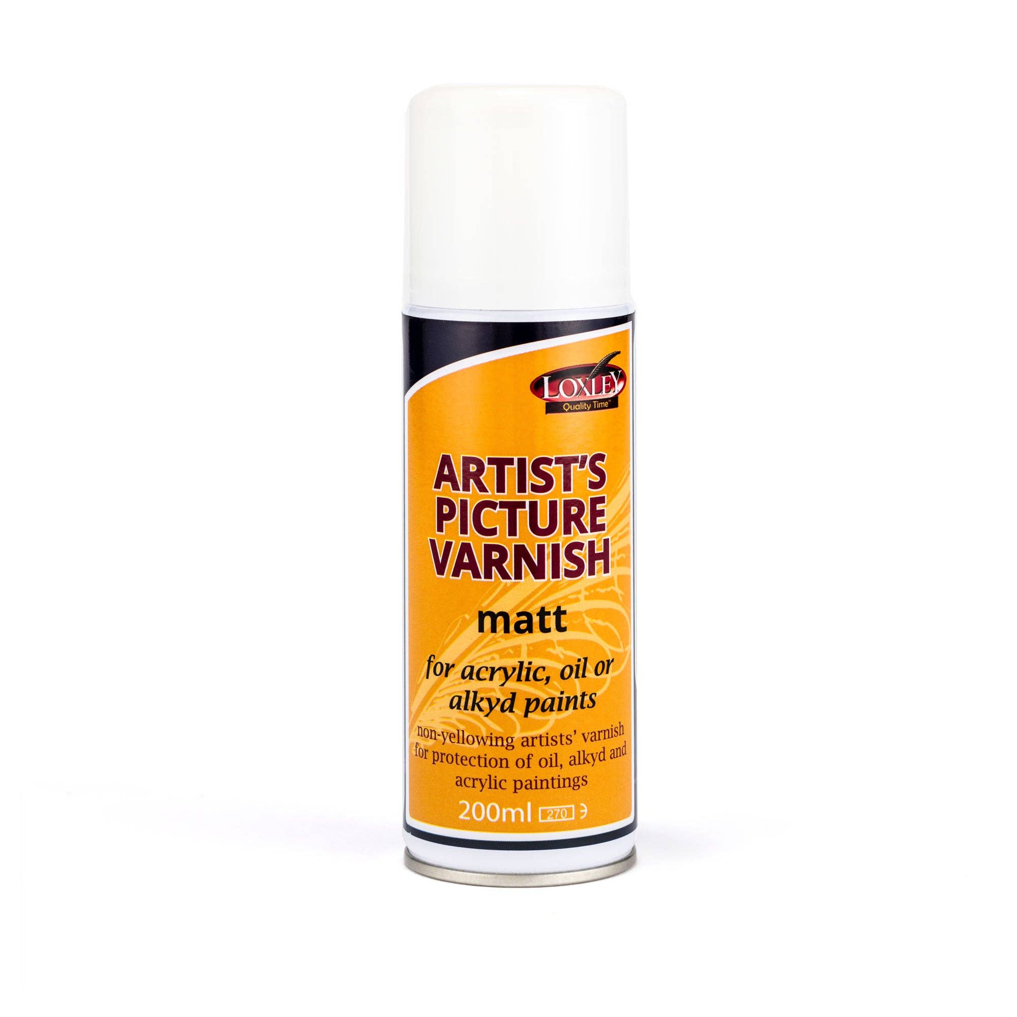 Loxley Arts - Wholesale Acrylic Paint - Artists’ Gloss Picture Varnish – Aerosol 200ml1