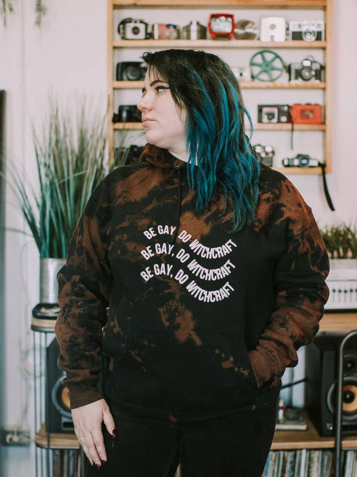 Be Gay do Witchcraft Hoodie - Witchy Clothing - Witch Hoodie for wholesale by Midnight Raven Studios