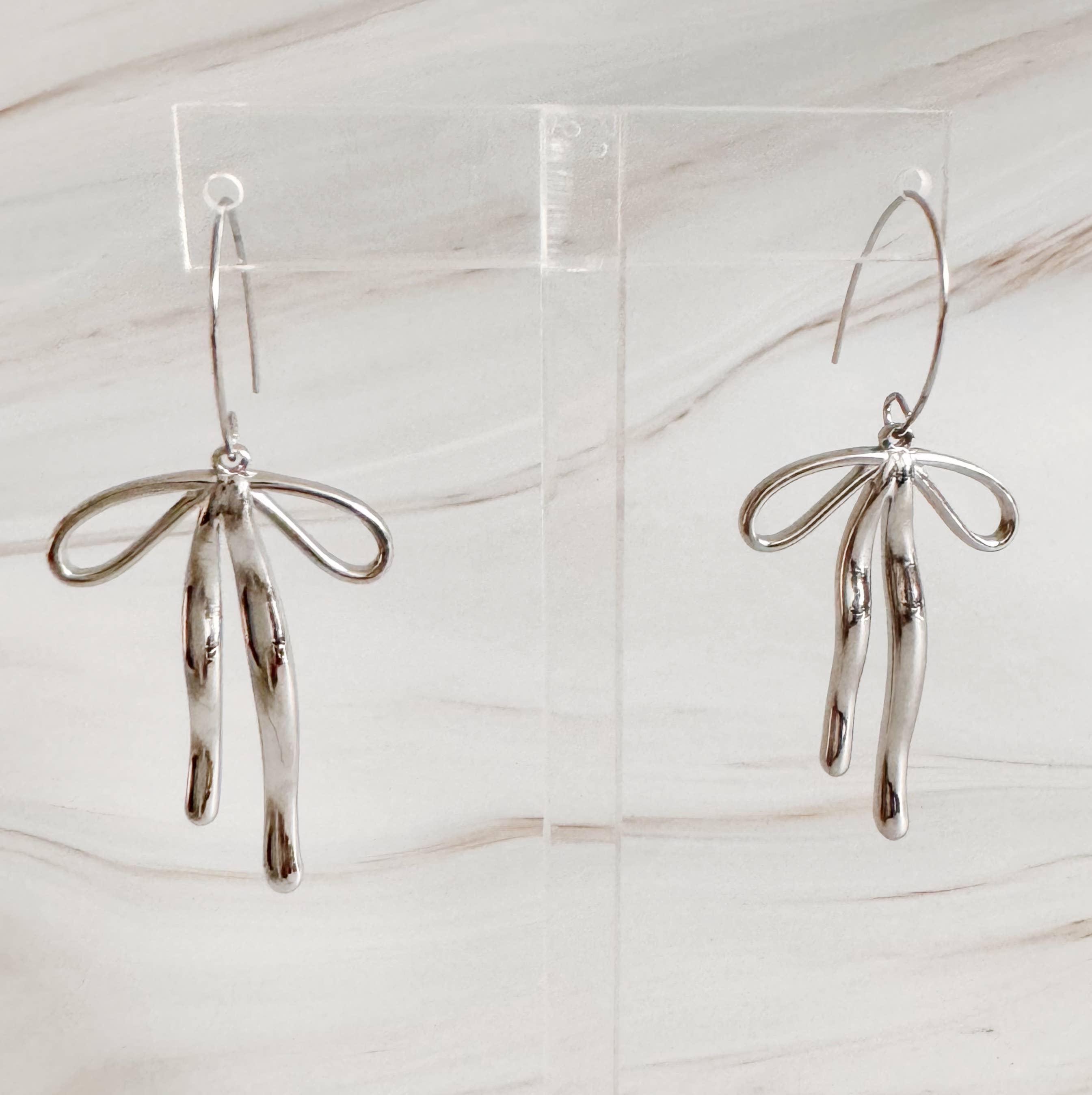 Ellison+Young - Wholesale Dangle Earrings - Stylist Bow Drop Earrings5
