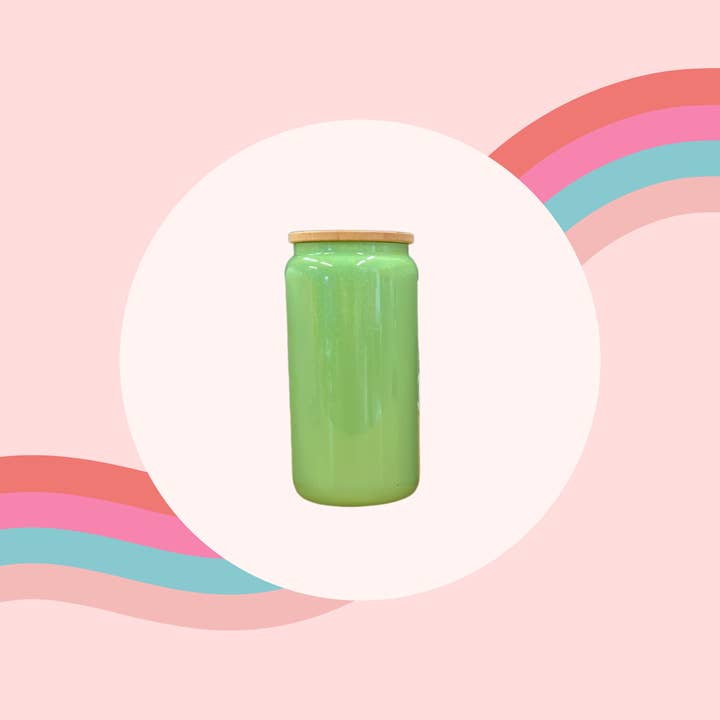 OMG Cups! - Wholesale Drinking Glass/Cup - Shimmer Glass Can (16oz)