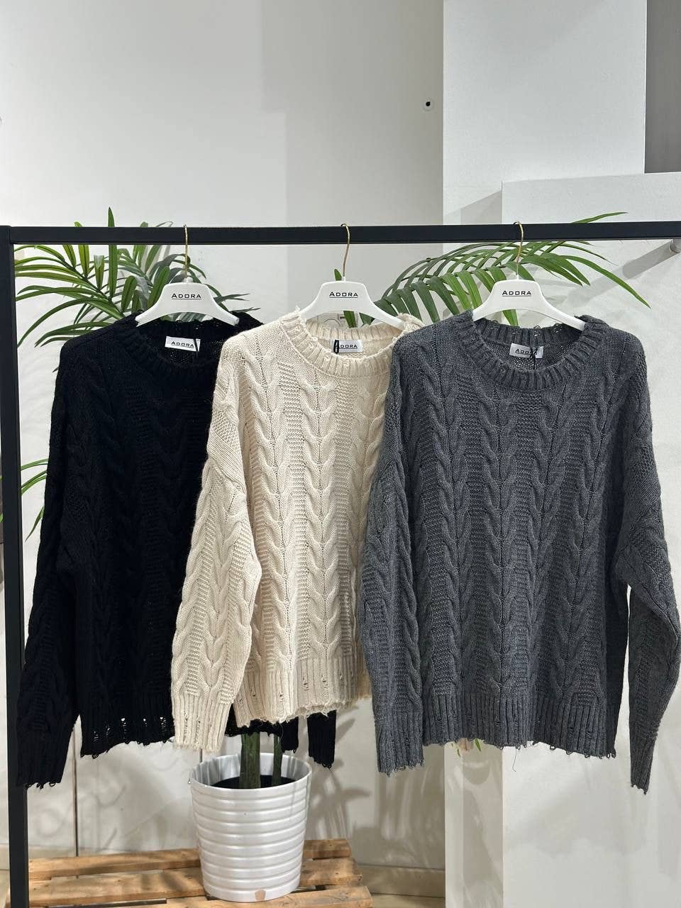 ADORA - Wholesale Knit Sweater - Women's - Knitted sweater1