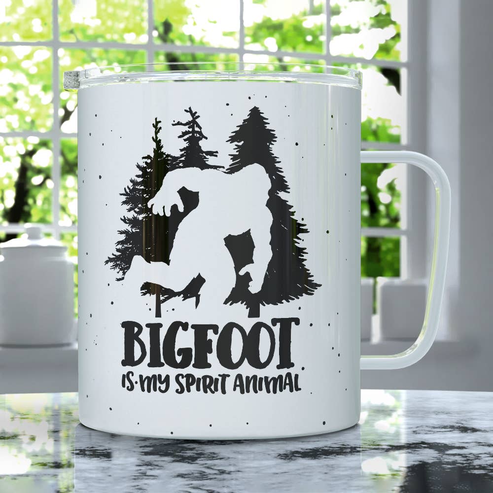 Loftipop - Wholesale Insulated Mug/Tumbler - Bigfoot Sasquatch Travel Mug, Paranormal Introvert Gifts1