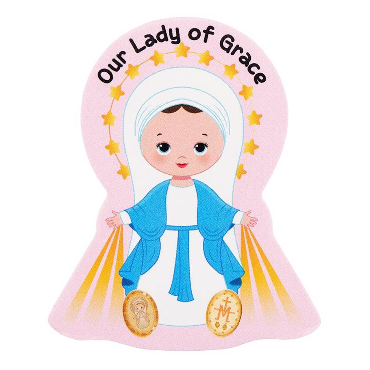 Christian Brands Catholic - Wholesale Magnet - Kids & Baby - Saints for Girls Foam Magnets4