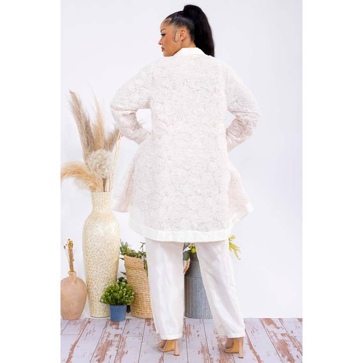 DORCAS - Wholesale Top & Pant Set (NOT Loungewear) - Women's - Plus Size Two Piece Tunic Top and Pant Set5