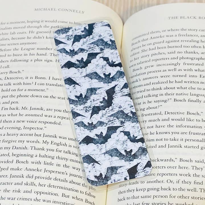 Bats Laminated Bookmark* for wholesale by Kailex Boutique Wholesale