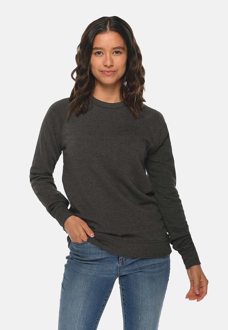 Lane Seven Apparel - Wholesale Sweatshirt - Unisex - French Terry Raglan Crewneck - For Men and Women5