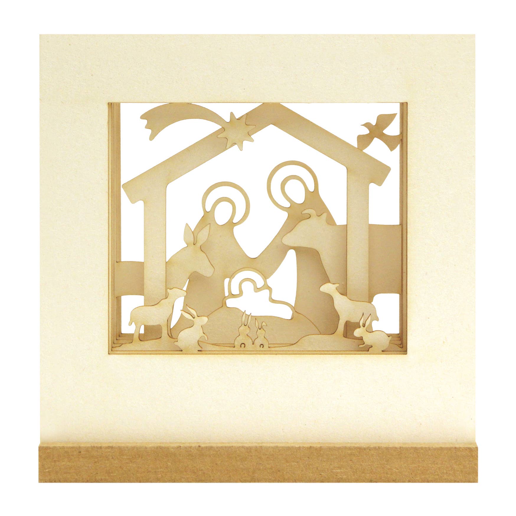 SILHOUBOX - Wholesale Christmas Decoration - Crib Silhoubox L... Christmas crib, Mary, Joseph, Jesus — gift item4