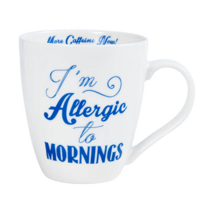 Pfaltzgraff 18OZ Allergic Morning Mug Open Stock for wholesale by Fitz and Floyd® Mikasa® Pfaltzgraff®