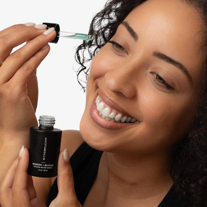 withSimplicity - Wholesale Facial Serum/Concentrate - Barrier + Beyond | Clean Niacinamide & Hyaluronic Acid Serum4