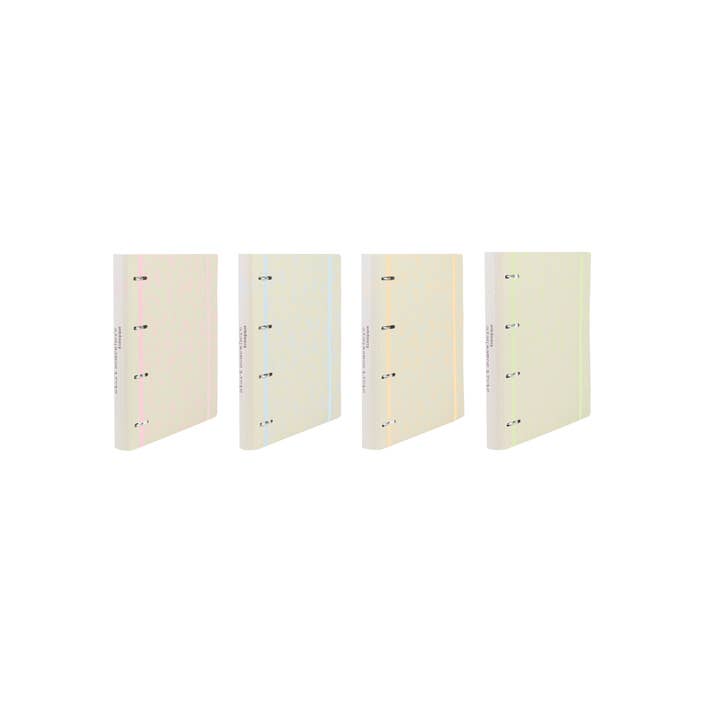 A4 Eco-friendly Ring Binder With 4 Rings, Refill & Divider for wholesale by Ancor