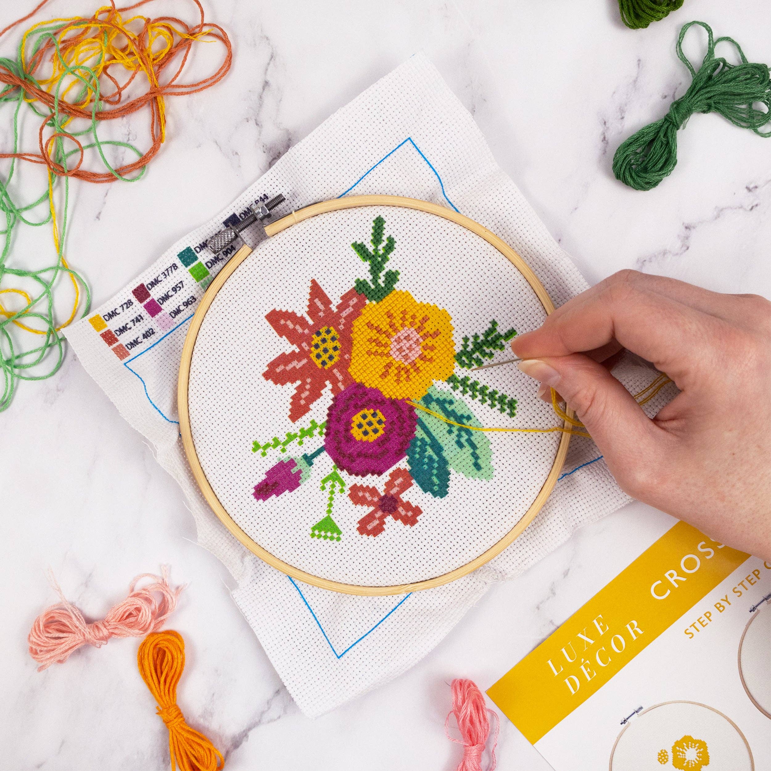 Robert Frederick Ltd – wholesale Embroidery/cross-stitch supplies – Cross Stitch Kit – Adult Craft Set – Two Designs Included2