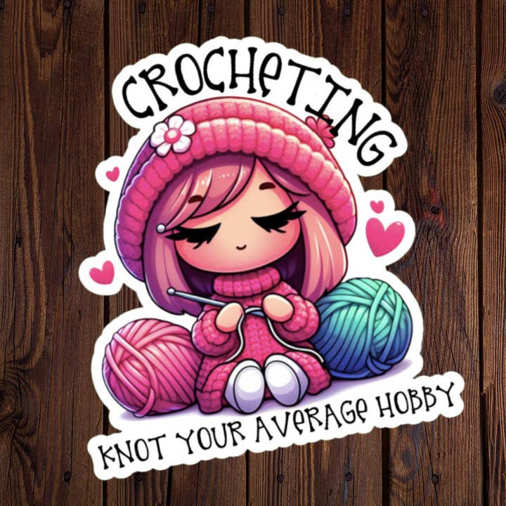 Crocheting: Knot Your Average Hobby for wholesale by Roxanne Johnston Designs