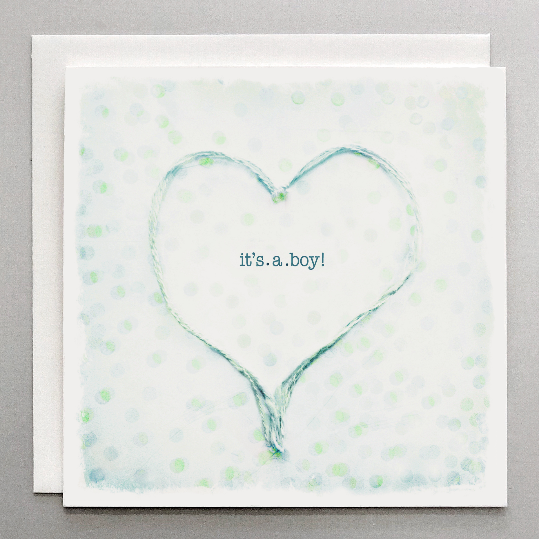 Susan Case Designs - Wholesale Baby Card - It's A Boy Card - New Baby Boy Card0