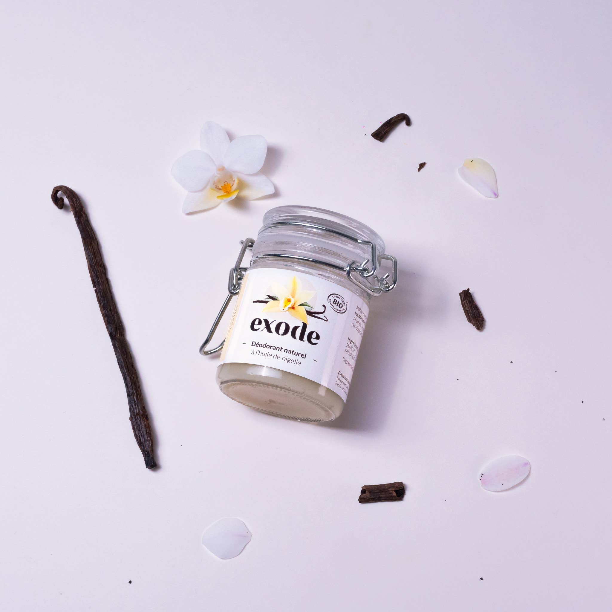 Exode - Vente Déodorant – unisexe - Déodorant baume - vanille1