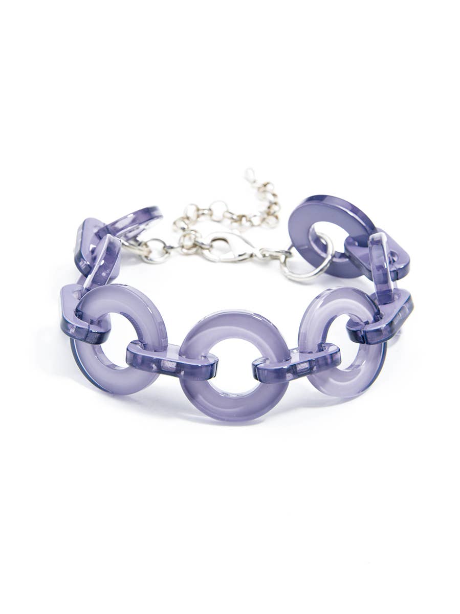 ZENZII Jewelry - Wholesale Link & Chain Bracelet - Ring Around The Resin Bracelet12